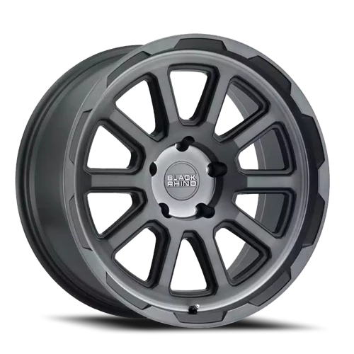 Black Rhino Chase GY 18x8 +10 5x112mm 66.6mm Brushed Gunmetal