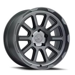 Black Rhino Chase GY 18x8 +10 5x114.3mm 76.1mm Brushed Gunmetal