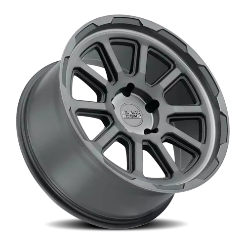 Black Rhino Chase GY 18x9.5 -18 5x127mm 71.6mm Brushed Gunmetal