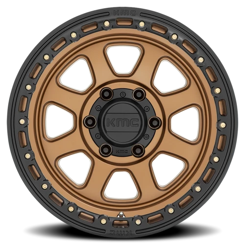 KMC Chase KM548 BRZ 20x9 +18 6x135mm 87.1mm Matte Bronze Black Lip