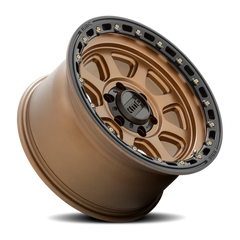 KMC Chase KM548 BRZ 18x9 +18 8x170mm 125.1mm Matte Bronze Black Lip