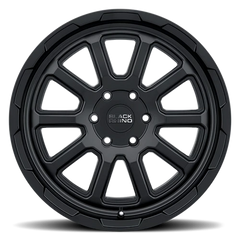 Black Rhino Chase BK 18x9.5 +0 5x139.7mm 78.1mm Matte Black