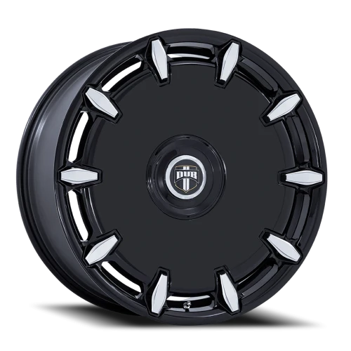 DUB Cheef DC271 GBM 24x10 +30 6x135mm 100.3mm Gloss Black Milled
