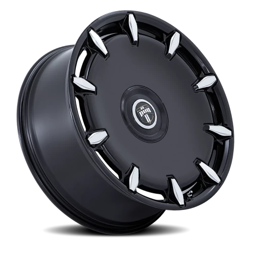DUB Cheef DC271 GBM 26x10 +30 6x135mm 106.1mm Gloss Black Milled