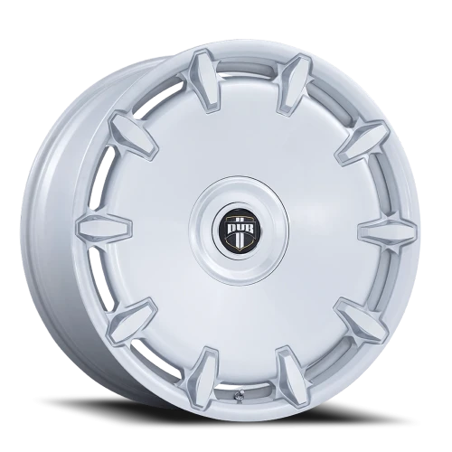 DUB Cheef DC271 MS 24x10 +30 6x135mm 100.3mm Machined Silver