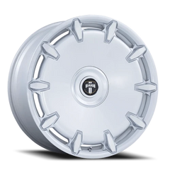 DUB Cheef DC271 MS 24x9 +15 5x115mm 74.1mm Machined Silver