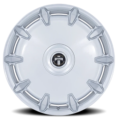 DUB Cheef DC271 MS 24x10 +30 6x135mm 100.3mm Machined Silver