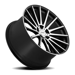 TSW Chicane GB 20x10 +40 5x120mm 76mm Gloss Black Mirror Cut Face