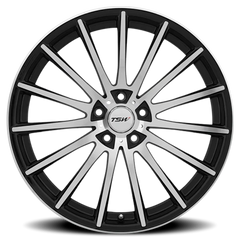 TSW Chicane GB 20x10 +40 5x120mm 76mm Gloss Black Mirror Cut Face