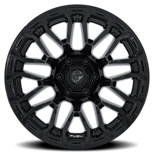 Fuel Chisel FC899BX 20x9 +20 6x139.7mm 106.1mm Gloss Black