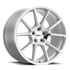 TSW Chrono SL 20x10 +25 5x120mm 76.1mm Silver Mirror Cut Face