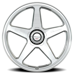 Giovanna Cinque CB 24x9 +30 5x112mm 73.1mm Brushed Silver Clear Coat