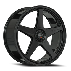 24" Giovanna Cinque GB Gloss Black Wheel & Tire Package | 295/35R24 Lexani LX-Thirty Tires | Fits Mercedes G-Wagon