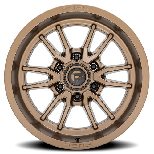 Fuel Clash 6 D788 18x9 +1 6x139.7mm 106.1mm Matte Bronze