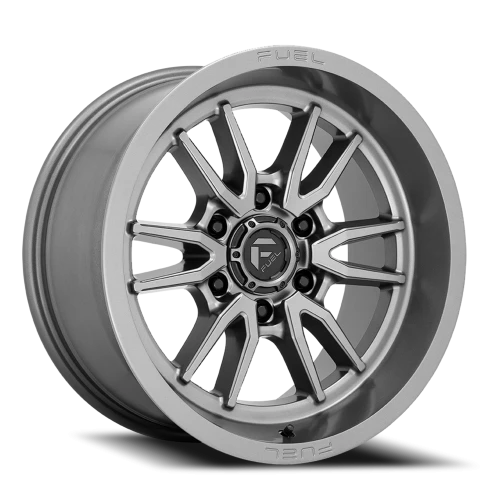Fuel Clash 6 D789 18x9 -12 6x139.7mm 106.1mm Matte Anthracite