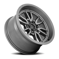 Fuel Clash 6 D789 17x9 -12 6x139.7mm 106.1mm Matte Anthracite