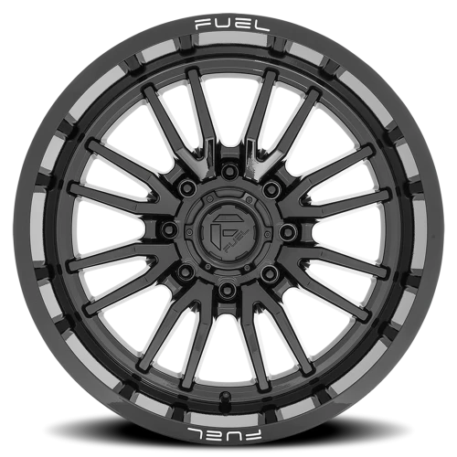 Fuel Clash 8 D760 22x12 -44 8x170mm 125.1mm Gloss Black