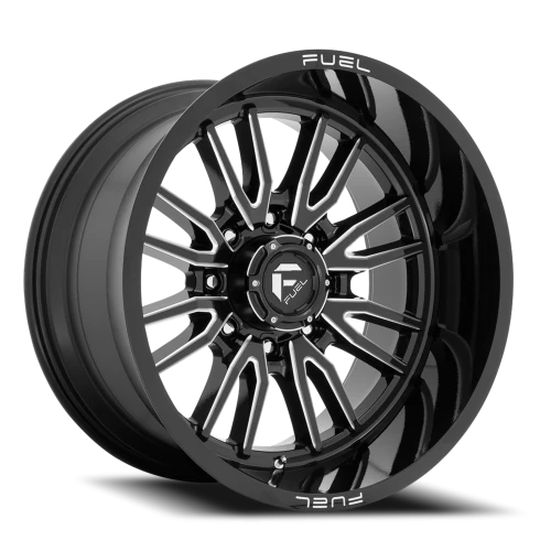 Fuel Clash 8 D761 22x12 -44 8x180mm 124.3mm Gloss Black Milled