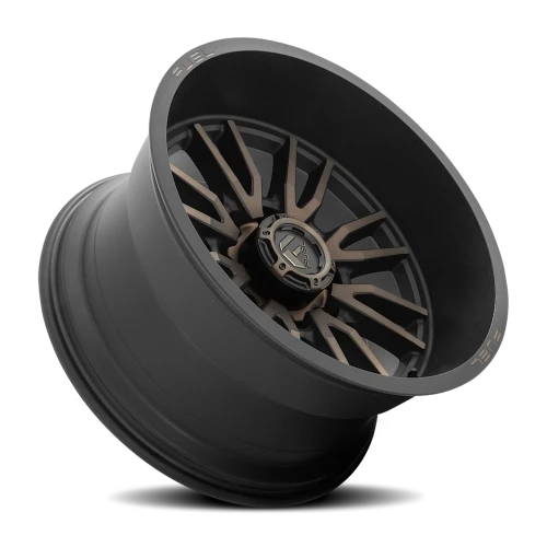 Fuel Clash 8 D762 22x12 -44 8x180mm 124.3mm Matte Black Double Dark Tint