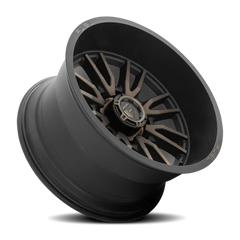 Fuel Clash 8 D762 22x12 -44 8x170mm 125.1mm Matte Black Double Dark Tint