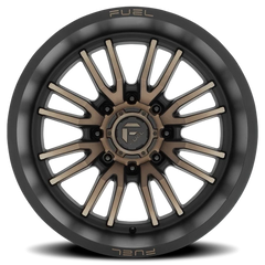Fuel Clash 8 D762 22x12 -44 8x180mm 124.3mm Matte Black Double Dark Tint