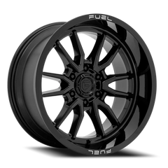 Fuel Clash 6 D760 17x9 +1 6x120mm 67.06mm Gloss Black