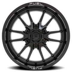 Fuel Clash 6 D760 20x9 +20 8x165.1mm 125.1mm Gloss Black