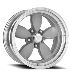 American Racing Classic 200S VN402 17x8 +0 5x114.3mm 83.06mm Mag Gray Polished Barrel