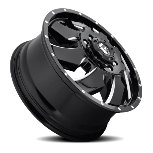 Fuel Cleaver Dually D574 20x8.3 +105 8x200mm 142mm Gloss Black Milled