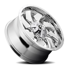 Fuel Cleaver D573 22x12 -44 6x135mm 106.4mm Chrome