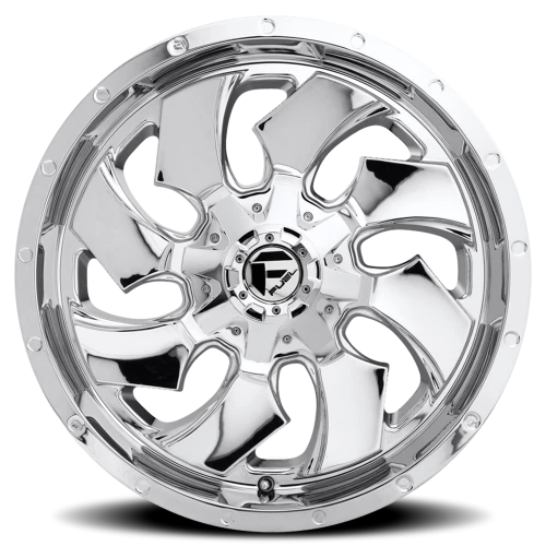 Fuel Cleaver D573 22x12 -44 6x135mm 106.4mm Chrome