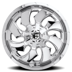 Fuel Cleaver D573 22x12 -44 6x135mm 106.4mm Chrome