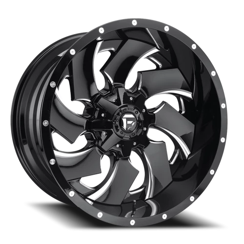 Fuel Cleaver D574 20x10 -18 8x170mm 125.1mm Gloss Black Milled