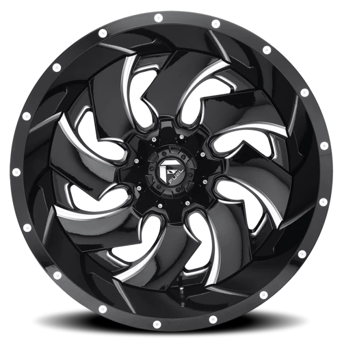 Fuel Cleaver D574 20x9 +20 6x135mm 106.4mm Gloss Black Milled