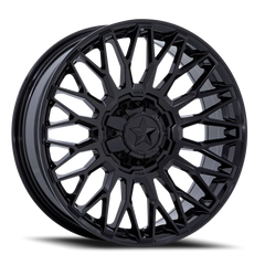 MSA Clubber M50 GB 20x7 +0 4x137mm 110.1mm Gloss Black