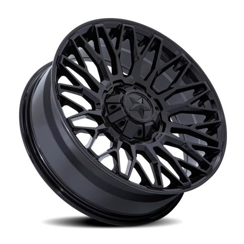 MSA Clubber M50 GB 20x7 +0 4x137mm 110.1mm Gloss Black