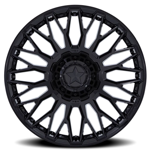 MSA Clubber M50 GB 22x7 +0 4x137mm 110.1mm Gloss Black