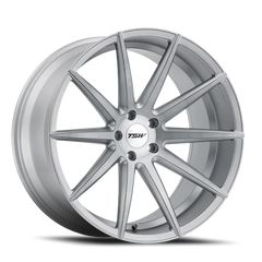 TSW Clypse SL 19x8.5 +40 5x114.3mm 76.1mm Titanium Matte Brushed Face
