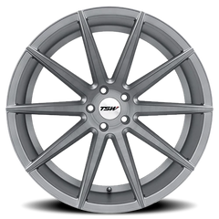 TSW Clypse SL 22x11 +25 5x120mm 76.1mm Titanium Matte Brushed Face
