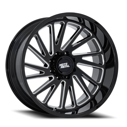 Moto Metal Combat MO811 GBM 22x10 -18 5x127mm 71.5mm Gloss Black Milled
