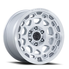 Black Rhino Congo BR026SD 17x8.5 +0 5x127mm 71.5mm Gloss Silver Machined Face