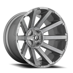 Fuel Contra Platinum D714 20x10 -18 5x114.3mm 78.1mm Brushed Gunmetal Clear Tint