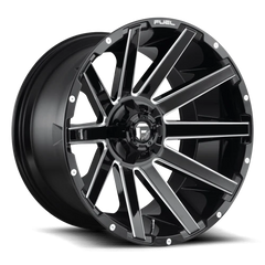 Fuel Contra D616 22x10 -18 8x170mm 125.1mm Matte Black Milled