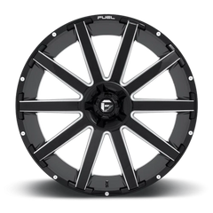 Fuel Contra D616 18x9 -12 6x135mm 106.1mm Matte Black Milled