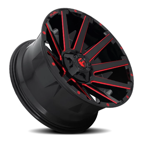 Fuel Contra D643 20x9 +20 8x170mm 125.1mm Gloss Red Milled