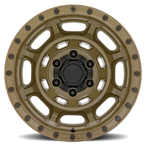 Black Rhino Convoy GR 17x8.5 -10 6x139.7mm 112.1mm Gator Green