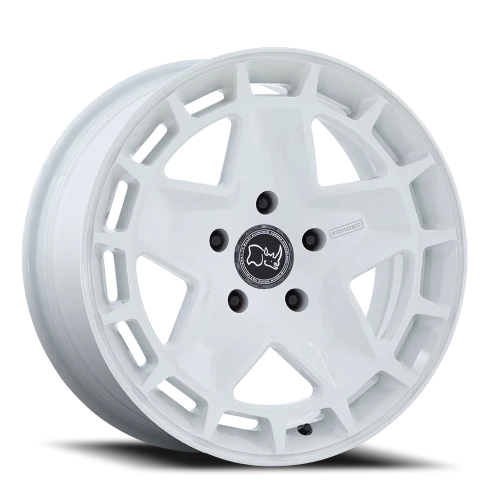 Black Rhino Corsica Forged 18x8 +20 5x130mm 71.6mm Gloss White
