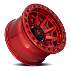 Fuel Covert Beadlock D113 17x9 -15 6x139.7mm 106.1mm Candy Red