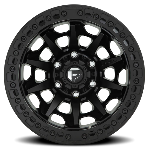 Fuel Covert Beadlock D114 17x9 -38 5x127mm 71.5mm Matte Black
