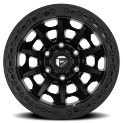 Fuel Covert Beadlock D114 17x9 -15 5x150mm 110.1mm Matte Black